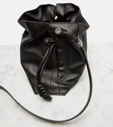 Loewe Flamenco Medium leather clutch | Thumbnail 4 Loewe Flamenco Medium leather clutch | Thumbnail 4