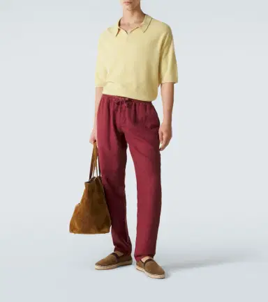 FEDELI Linen tapered pants | Thumbnail 3 FEDELI Linen tapered pants | Thumbnail 3