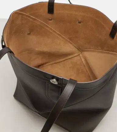 Loewe Puzzle Fold Medium leather tote bag | Thumbnail 4