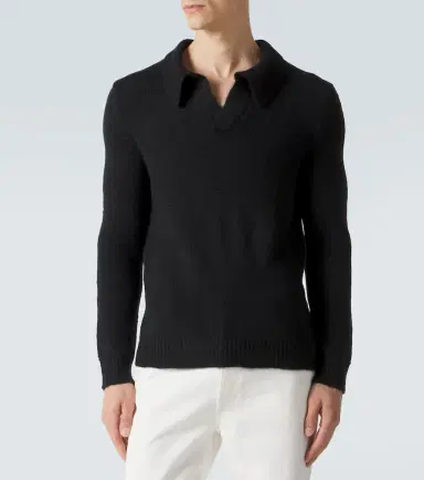 Gabriela Hearst Cashmere polo sweater | Thumbnail 4