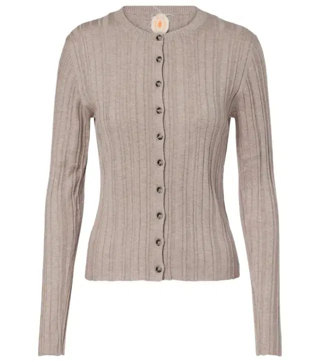 Jardin des Orangers Cotton, silk, and cashmere cardigan