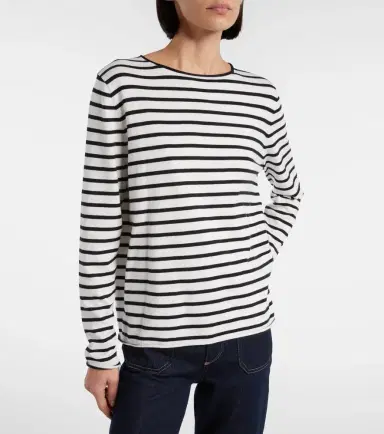 Jardin des Orangers Cotton, silk, and cashmere sweater | Thumbnail 3