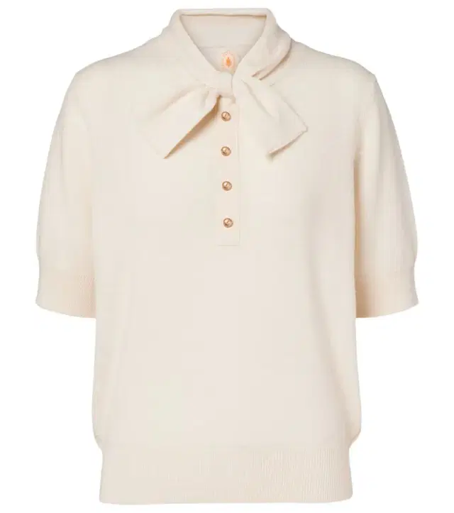 Jardin des Orangers Bow-detail wool and cashmere sweater