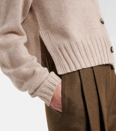 Jardin des Orangers Wool and cashmere cardigan | Thumbnail 6