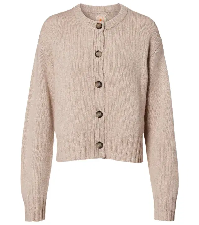 Jardin des Orangers Wool and cashmere cardigan