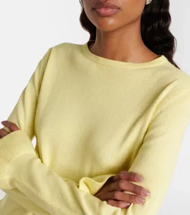 Jardin des Orangers Cotton and cashmere sweater | Thumbnail 5