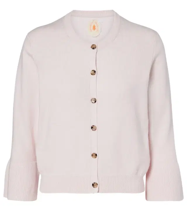 Jardin des Orangers Cotton and cashmere cardigan