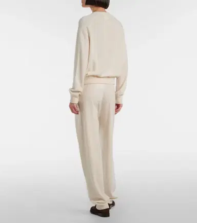 Jardin des Orangers Wool and cashmere sweatpants | Thumbnail 2