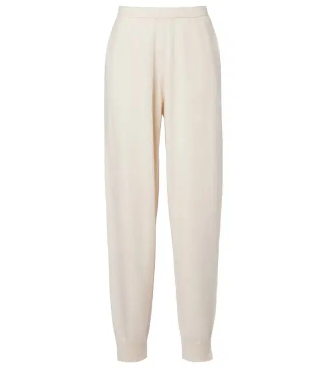 Wool and cashmere sweatpants