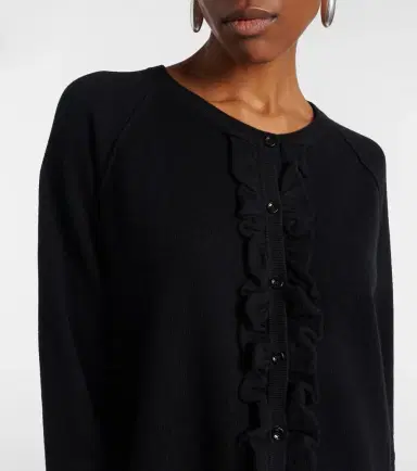 Jardin des Orangers Cotton and cashmere cardigan | Thumbnail 3