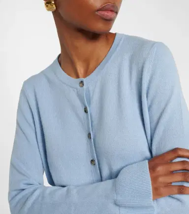 Jardin des Orangers Cotton and cashmere cardigan | Thumbnail 2
