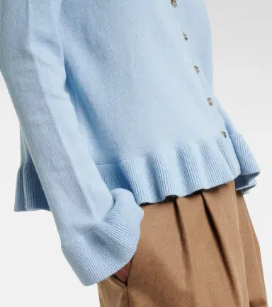 Jardin des Orangers Cotton and cashmere cardigan | Thumbnail 3