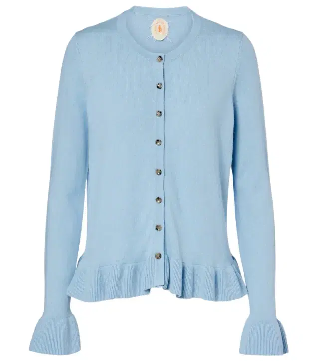 Cotton and cashmere cardigan