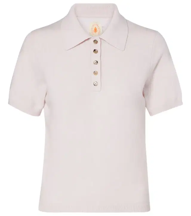 Jardin des Orangers Cotton and cashmere polo shirt