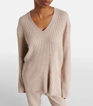 Jardin des Orangers Ribbed-knit cotton and cashmere sweater | Thumbnail 3