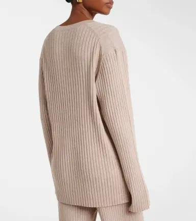 Jardin des Orangers Ribbed-knit cotton and cashmere sweater | Thumbnail 4