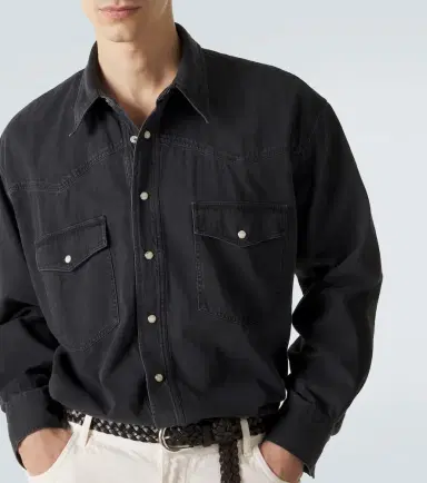 Studio Nicholson Mylo denim overshirt | Thumbnail 6 Studio Nicholson Mylo denim overshirt | Thumbnail 6