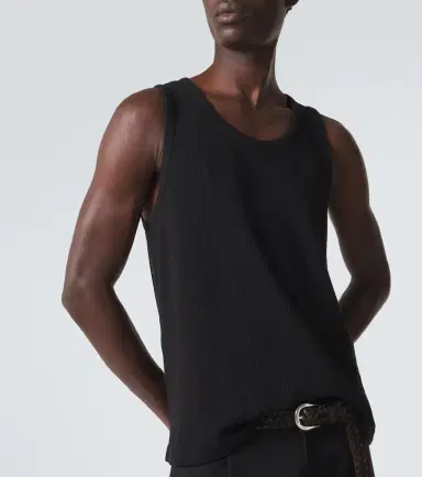 Studio Nicholson Razim cotton jersey tank top | Thumbnail 2