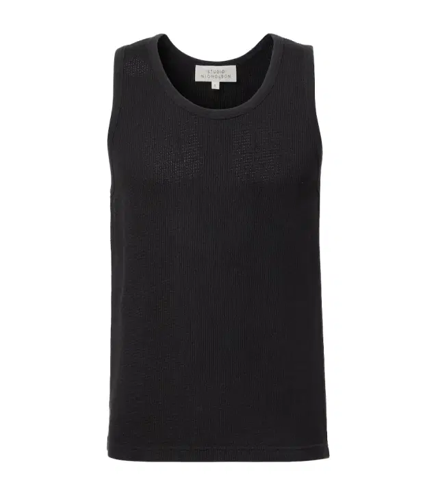 Studio Nicholson Razim cotton jersey tank top