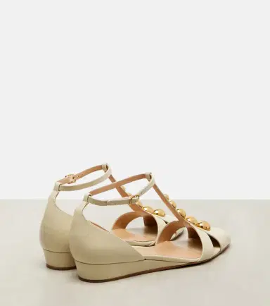 Chloé Chloé Embellished leather flats | Thumbnail 3 Chloé Chloé Embellished leather flats | Thumbnail 3