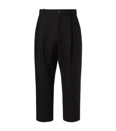 Studio Nicholson Tuck cotton-blend tapered pants | Thumbnail 1