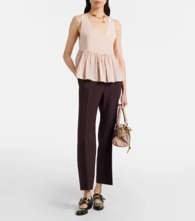 Chloé Chloé Susanna 40 studded leather Mary Jane pumps | Thumbnail 5