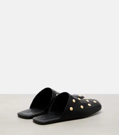 Chloé Chloé Rita studded leather mules | Thumbnail 3 Chloé Chloé Rita studded leather mules | Thumbnail 3