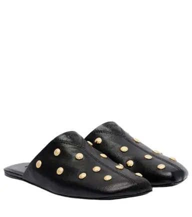 Chloé Chloé Rita studded leather mules | Thumbnail 1 Chloé Chloé Rita studded leather mules | Thumbnail 1