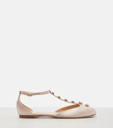 Chloé Chloé Celeste embellished satin flats | Thumbnail 2