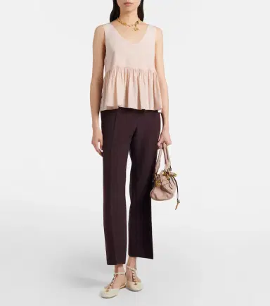 Chloé Chloé Celeste embellished leather flats | Thumbnail 6