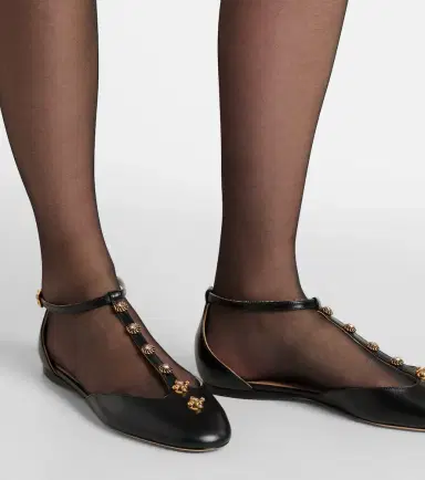 Chloé Chloé Celeste embellished leather flats | Thumbnail 5