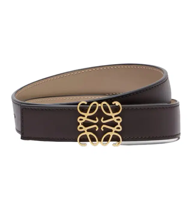 Loewe Anagram leather belt