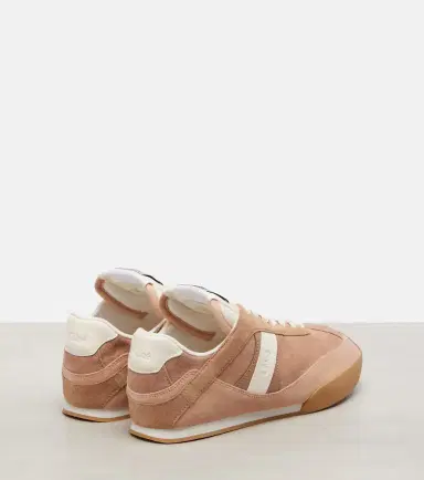 Chloé Chloé Chloé Kick suede and leather sneakers | Thumbnail 3 Chloé Chloé Chloé Kick suede and leather sneakers | Thumbnail 3