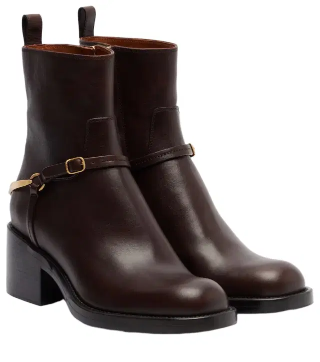 Chloe Chloé Dakota 60 leather ankle boots