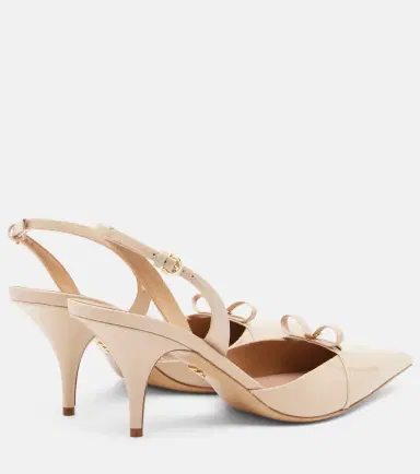 Ferragamo Bow-detail patent leather slingback pumps | Thumbnail 3 Ferragamo Bow-detail patent leather slingback pumps | Thumbnail 3
