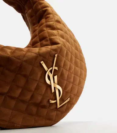 Saint Laurent Icare Medium quilted suede shoulder bag | Thumbnail 2