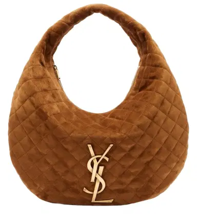 Saint Laurent Icare Medium quilted suede shoulder bag | Thumbnail 1