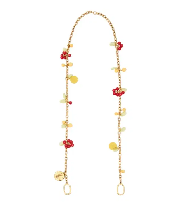 Saint Laurent Cassandre charm pendant