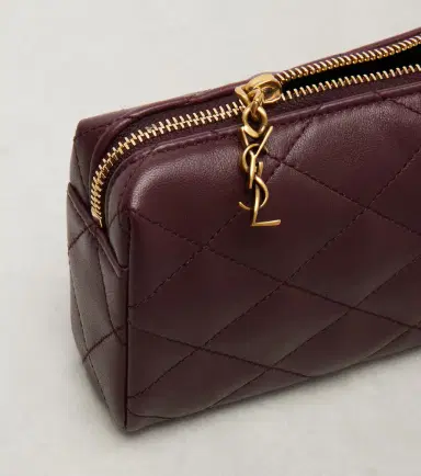 Saint Laurent Cassandre quilted leather clutch | Thumbnail 4