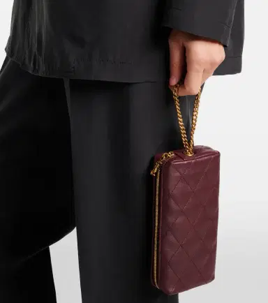 Saint Laurent Cassandre quilted leather clutch | Thumbnail 6