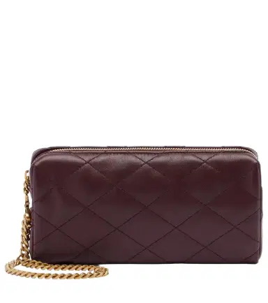 Saint Laurent Cassandre quilted leather clutch | Thumbnail 1