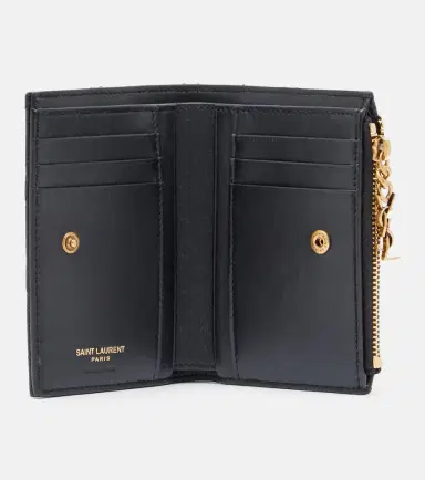 Saint Laurent Cassandre Bijou quilted leather wallet | Thumbnail 2
