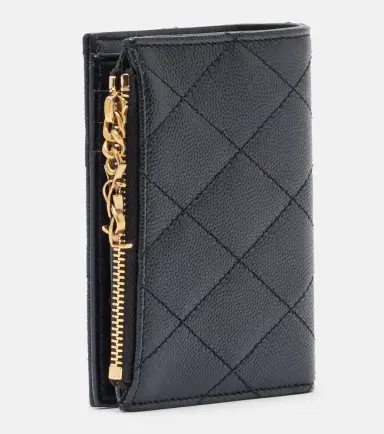 Saint Laurent Cassandre Bijou quilted leather wallet | Thumbnail 4