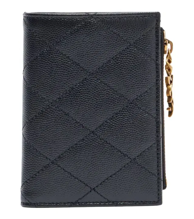 Saint Laurent Cassandre Bijou quilted leather wallet