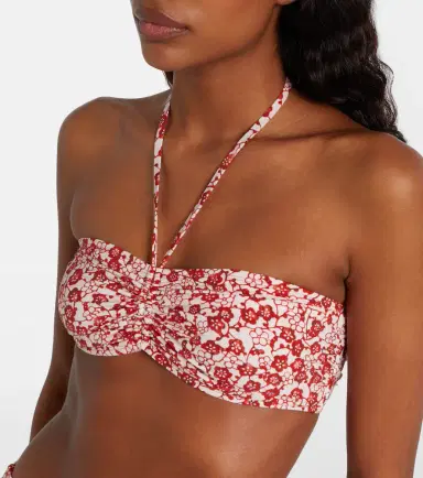 Isabel Marant Salmage floral bikini top | Thumbnail 2 Isabel Marant Salmage floral bikini top | Thumbnail 2