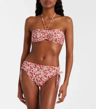 Isabel Marant Salmage floral bikini top | Thumbnail 4 Isabel Marant Salmage floral bikini top | Thumbnail 4