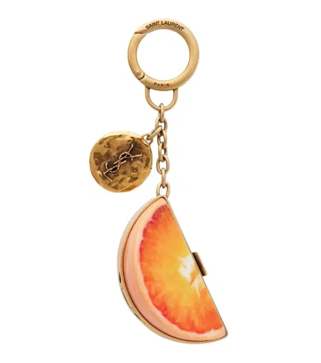 Saint Laurent Cassandre keyring