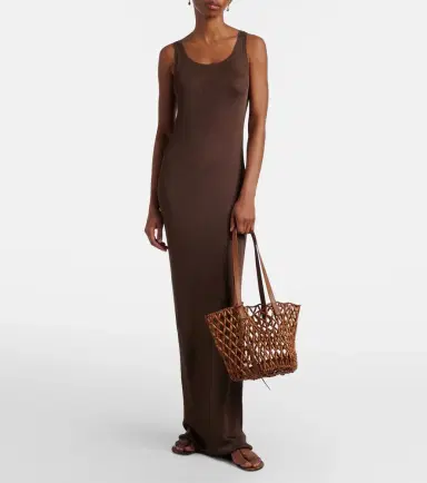 Saint Laurent Panier Small wooden basket bag | Thumbnail 6 Saint Laurent Panier Small wooden basket bag | Thumbnail 6