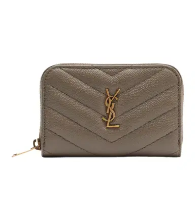 Saint Laurent Cassandre quilted leather card case | Thumbnail 1