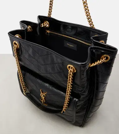 Saint Laurent Niki Small leather tote bag | Thumbnail 2
